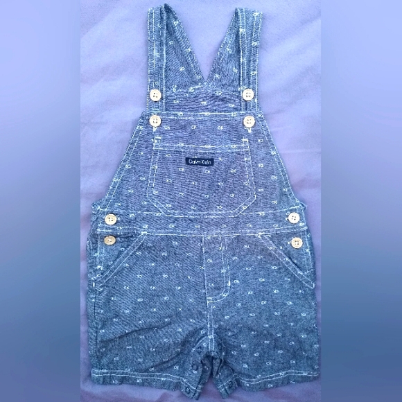 Calvin Klein Other - Calvin Klein Kids Grey Denim Overalls